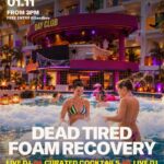 DEAD TIRED FOAM RECOVERY — HALLOWEEN POOL PARTY