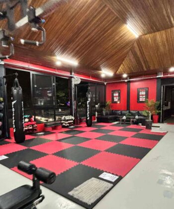 Star Gym Samui gym interior workout equipment weights fitness