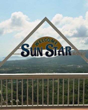 Sun Star Viewpoint Samui panoramic view ocean hills tropical