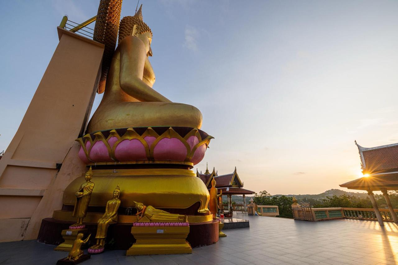 Big Buddha Samui golden Buddha temple landmark Thailand