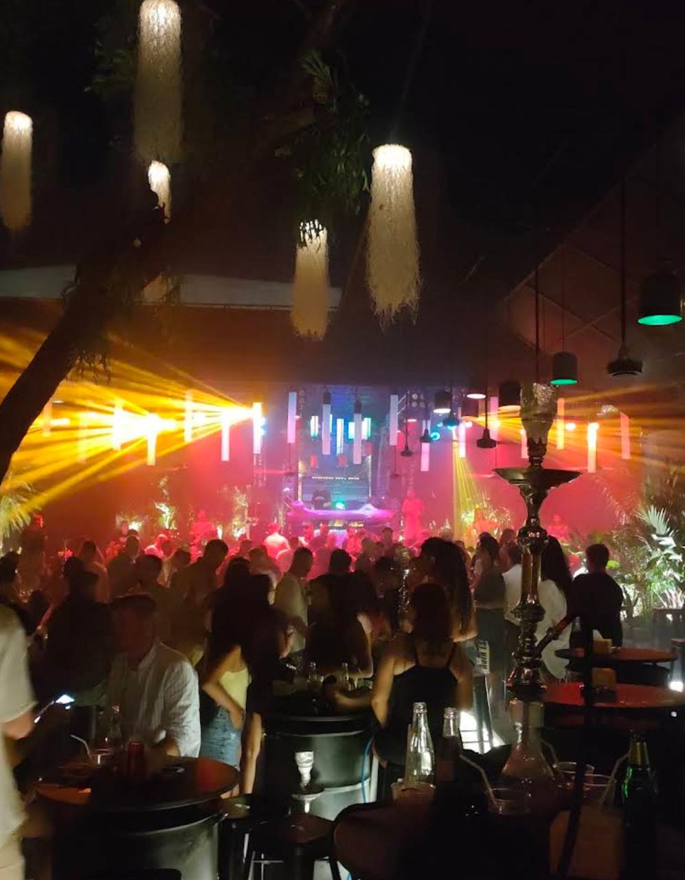 Sound Club Samui nightclub Chaweng dancefloor lights party