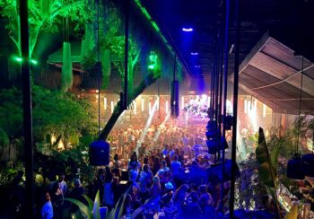 Sound Club Samui nightclub Chaweng dancefloor lights party