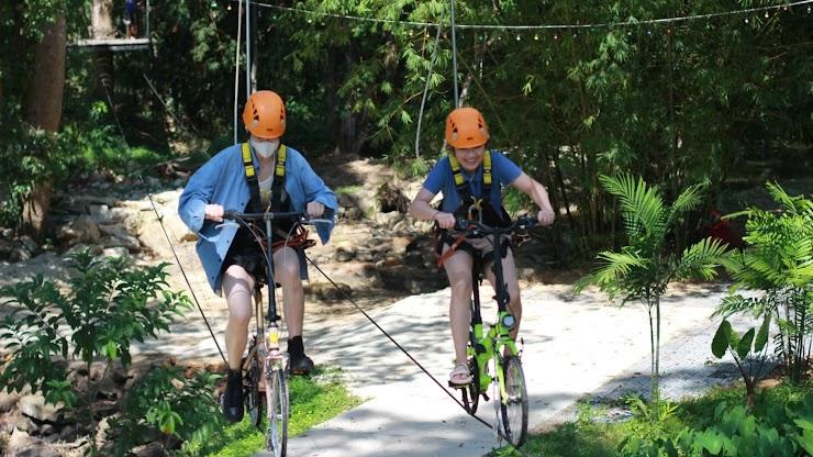 zipline Samui jungle canopy cables adventure activity