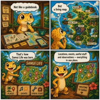 gecko on samui blog character samui life thailand island