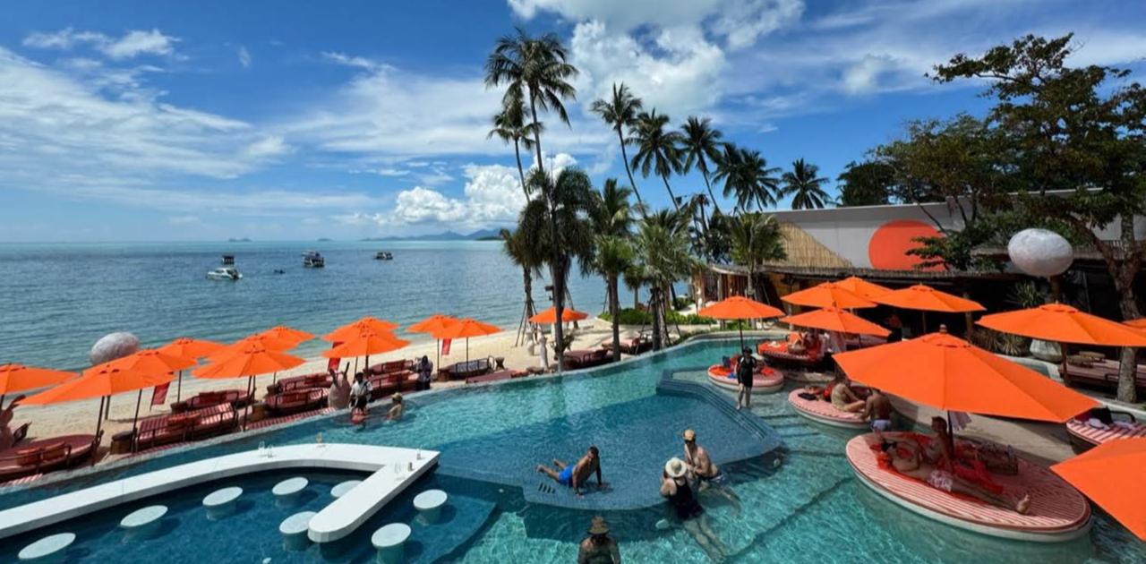 79 Beach Club Samui beach club pool sunbeds seaside
