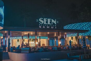 SEEN Beach Club Samui pool beach club Chaweng lifestyle