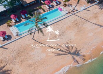 Karma Two Palms Beach Samui beach club pool sea view