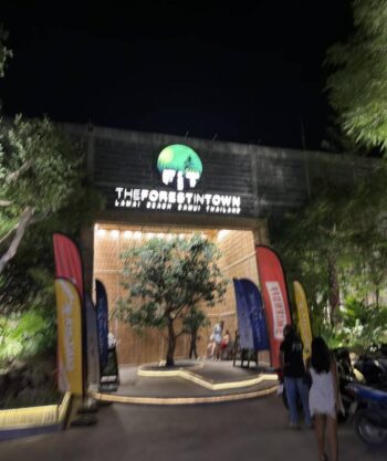 Forest in Town FiT Club Samui lounge club Lamai nightlife