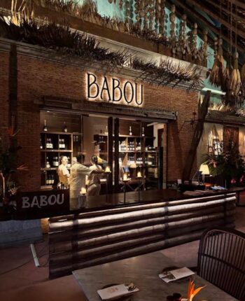 BABOU Samui restaurant lounge bar Chaweng fine dining nightlife