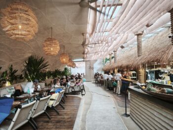 Zephyr Beach Club Koh Samui beachfront bar ocean views