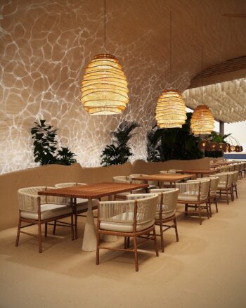 Zephyr Beach Club Koh Samui beachfront bar ocean views