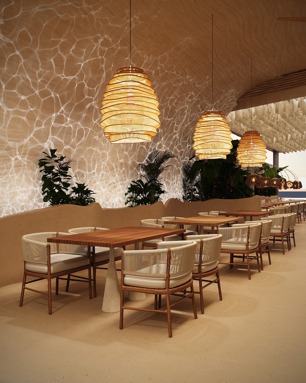 Zephyr Beach Club Koh Samui beachfront bar ocean views