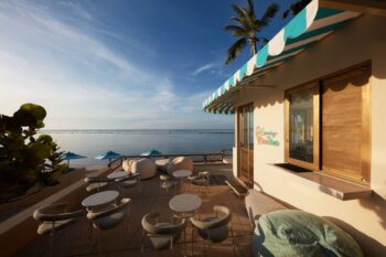 Cabanas Beach Club Samui luxury beach club pool Chaweng