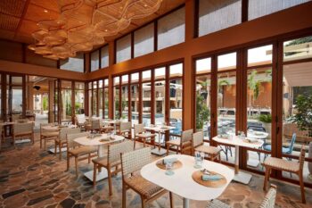 Cabanas Beach Club Samui luxury beach club pool Chaweng